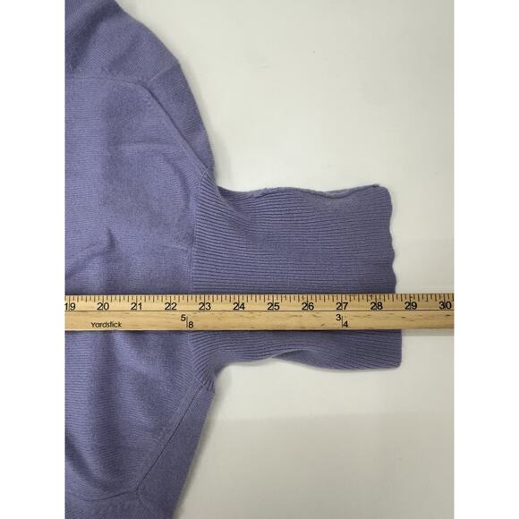 Sutton Studio Womens Sweater Size Large Wisteria Purple Turtleneck Cashmere NWTs - Picture 11 of 12